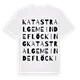 Katastralgemeinde Flöcking ordlek t-shirt