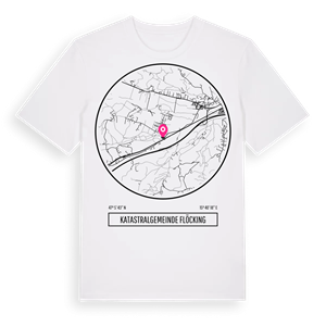 Katastralgemeinde Flöcking t-shirt – ekologisk bomull t-shirt från Pinshirt