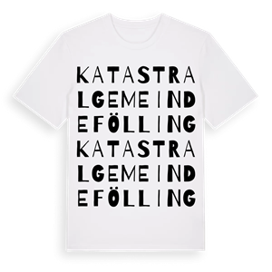 Katastralgemeinde Fölling ordlek t-shirt – ekologisk bomull t-shirt från Pinshirt