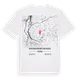 Katastralgemeinde Forstviertel karta t-shirt