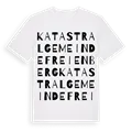 Katastralgemeinde Freienberg ordlek t-shirt