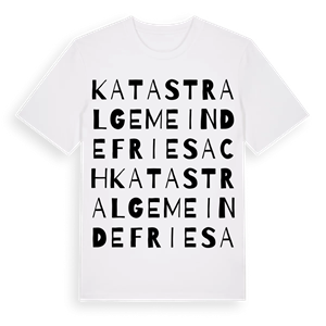 Katastralgemeinde Friesach ordlek t-shirt – ekologisk bomull t-shirt från Pinshirt