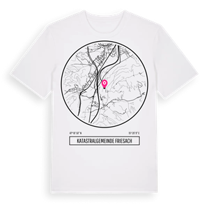 Katastralgemeinde Friesach t-shirt – ekologisk bomull t-shirt från Pinshirt
