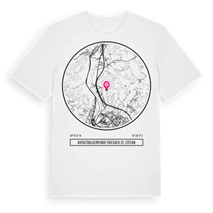 Katastralgemeinde Friesach-St. Stefan t-shirt – ekologisk bomull t-shirt från Pinshirt
