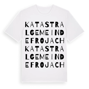 Katastralgemeinde Frojach ordlek t-shirt – ekologisk bomull t-shirt från Pinshirt