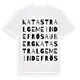Katastralgemeinde Frösauberg ordlek t-shirt