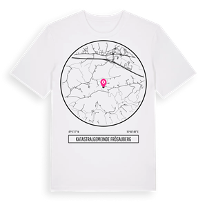 Katastralgemeinde Frösauberg t-shirt – ekologisk bomull t-shirt från Pinshirt