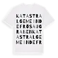 Katastralgemeinde Frösaugraben ordlek t-shirt