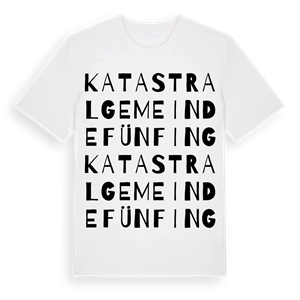 Katastralgemeinde Fünfing ordlek t-shirt – ekologisk bomull t-shirt från Pinshirt