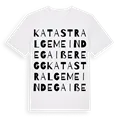 Katastralgemeinde Gaißeregg ordlek t-shirt