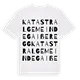 Katastralgemeinde Gaißeregg ordlek t-shirt