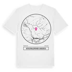 Katastralgemeinde Gaißeregg t-shirt – ekologisk bomull t-shirt från Pinshirt