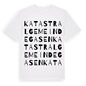 Katastralgemeinde Gasen ordlek t-shirt – ekologisk bomull t-shirt från Pinshirt