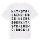 Katastralgemeinde Gillersdorf ordlek t-shirt