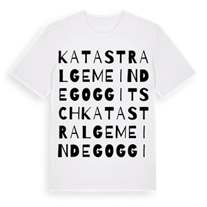 Katastralgemeinde Goggitsch ordlek t-shirt – ekologisk bomull t-shirt från Pinshirt