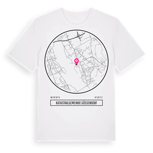Katastralgemeinde Gössendorf t-shirt – ekologisk bomull t-shirt från Pinshirt