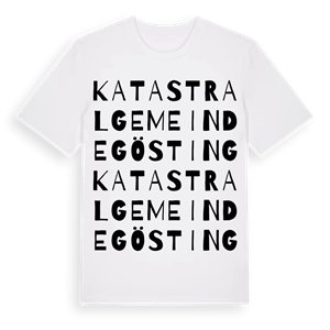 Katastralgemeinde Gösting ordlek t-shirt – ekologisk bomull t-shirt från Pinshirt
