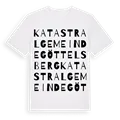Katastralgemeinde Göttelsberg ordlek t-shirt