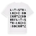 Katastralgemeinde Götzendorf ordlek t-shirt