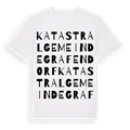 Katastralgemeinde Grafendorf ordlek t-shirt