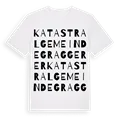 Katastralgemeinde Graggerer ordlek t-shirt