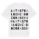 Katastralgemeinde Graschuh ordlek t-shirt