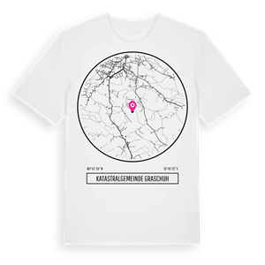 Katastralgemeinde Graschuh t-shirt – ekologisk bomull t-shirt från Pinshirt