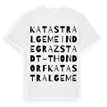 Katastralgemeinde Graz Stadt-Thondorf ordlek t-shirt