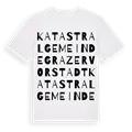 Katastralgemeinde Grazervorstadt ordlek t-shirt