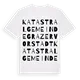 Katastralgemeinde Grazervorstadt ordlek t-shirt