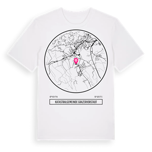 Katastralgemeinde Grazervorstadt t-shirt – ekologisk bomull t-shirt från Pinshirt