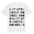 Katastralgemeinde Greisdorf ordlek t-shirt