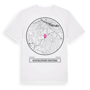 Katastralgemeinde Großstübing t-shirt – ekologisk bomull t-shirt från Pinshirt