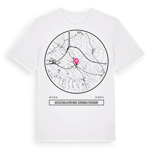 Katastralgemeinde Großwilfersdorf t-shirt – ekologisk bomull t-shirt från Pinshirt