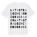 Katastralgemeinde Grubbauer ordlek t-shirt