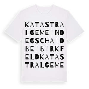 Katastralgemeinde Gschaid bei Birkfeld ordlek t-shirt – ekologisk bomull t-shirt från Pinshirt