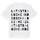 Katastralgemeinde Gschaid bei Weiz ordlek t-shirt