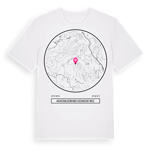 Katastralgemeinde Gschaid bei Weiz t-shirt – ekologisk bomull t-shirt från Pinshirt
