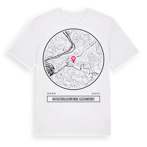 Katastralgemeinde Gschwendt t-shirt – ekologisk bomull t-shirt från Pinshirt