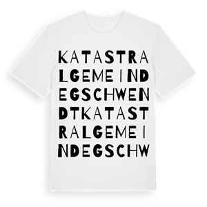 Katastralgemeinde Gschwendt ordlek t-shirt – ekologisk bomull t-shirt från Pinshirt