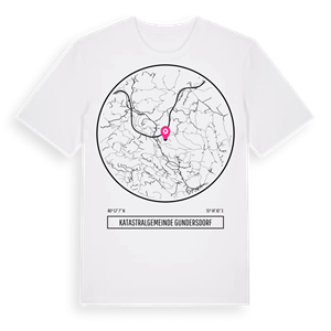 Katastralgemeinde Gundersdorf t-shirt – ekologisk bomull t-shirt från Pinshirt