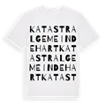Katastralgemeinde Hart ordlek t-shirt