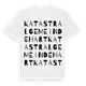 Katastralgemeinde Hart ordlek t-shirt