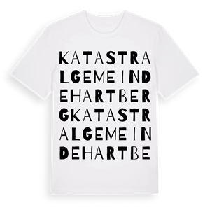 Katastralgemeinde Hartberg ordlek t-shirt – ekologisk bomull t-shirt från Pinshirt