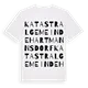 Katastralgemeinde Hartmannsdorf ordlek t-shirt