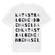 Katastralgemeinde Haselbach ordlek t-shirt