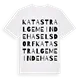 Katastralgemeinde Haselsdorf ordlek t-shirt