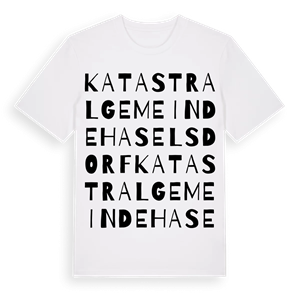 Katastralgemeinde Haselsdorf ordlek t-shirt – ekologisk bomull t-shirt från Pinshirt
