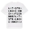 Katastralgemeinde Hautzendorf ordlek t-shirt