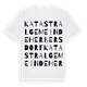 Katastralgemeinde Herbersdorf ordlek t-shirt
